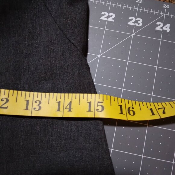 Theory Wool Sheath Dress Women Gray 8 Courtcore Businesscore Minimalist Capsule - Picture 10 of 12